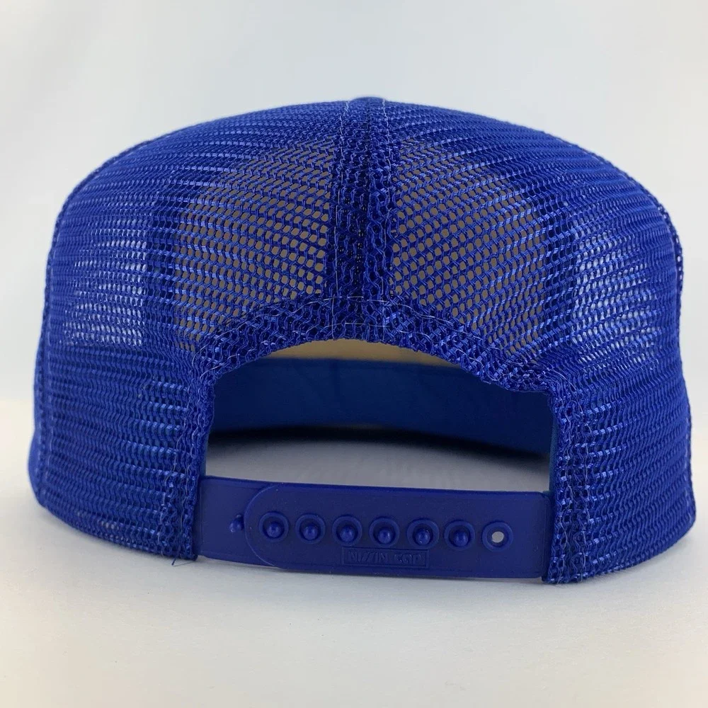 Stash's Little White Inn Hat Blue Mesh Snapback Trucker Cap Wisconsin Vintage